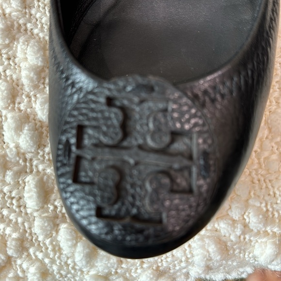 Tory Burch size 10 1/2 wedge shoes. Gently worn and loved. - Picture 5 of 5